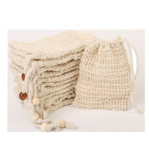 Soap Foaming Net Bag, Soap Scrap Storage Pouch, Household Facial Cleansing Bubble Maker, Hanging Bubble Net for Soap & Facial Wash